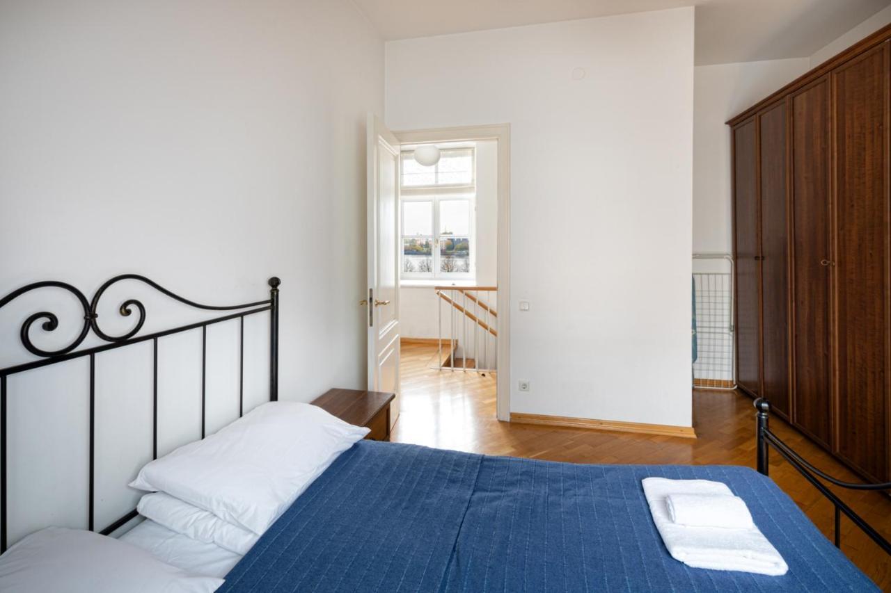 Old Riga Two Floor Palasta Loft Apartment With River View 외부 사진